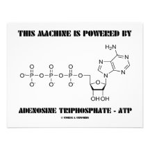 Cette machine est actionnée par l'adénosine tripho faire-part personnalisés
