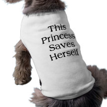 Cette princesse Saves Tee-shirt Pour Animal Domestique