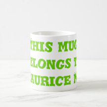Cette tasse appartient    à la mousse de Maurice