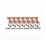 Ch?ur de cheval cartes postales
