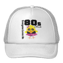 Chacun aime un poussin 80s casquettes de camionneur