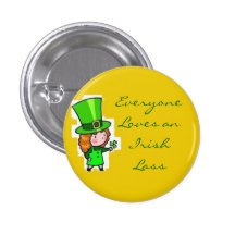 Chacun aime une jeune fille irlandaise badge
