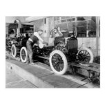 Chaîne de montage automatique, les années 1920 cartes postales