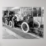 Chaîne de montage automatique, les années 1920 poster