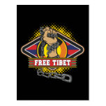 Chaînes libres du Thibet Carte Postale