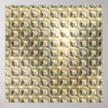Chainmail - or et argent posters