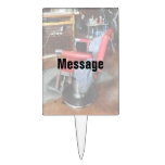 Chaise de coiffeur rouge