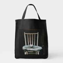 Chaise de sac fourre-tout/ferme et roche de coeur/