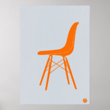 Chaise d'Eames Poster