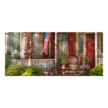 Chambre - Belvidere, NJ - une maison américaine cl Double Carte En Couleur