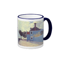 Chambre bleue Zaandam, Monet, impressionisme vinta Tasse