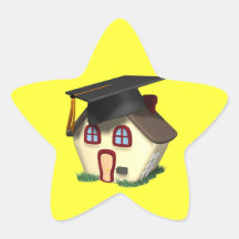 Chambre d'obtention du diplôme sticker en étoile