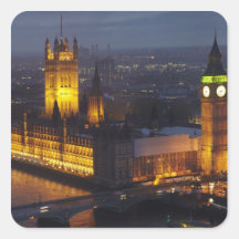 Chambres du Parlement, Big Ben, Westminster Autocollants