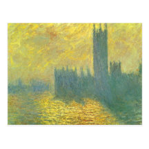 Chambres du Parlement, ciel orageux par Claude Mon Carte Postale