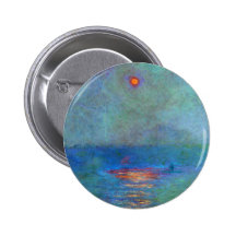 Chambres du Parlement - Claude Monet Pin's Avec Agrafe