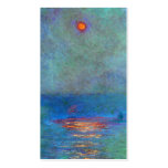 Chambres du Parlement - Claude Monet cartes de visite