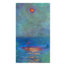Chambres du Parlement - Claude Monet Modèles De Cartes De Visite