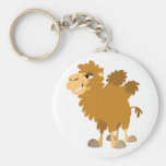 Chameau Two-Humped Keychain de bande dessinée mign porte-clés