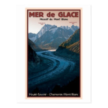 Chamonix - Mer de Glace Carte Postale