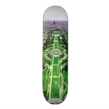 Champ de Mars de Tour Eiffel Planches À Roulettes Customisées