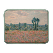 Champ de pavot - Claude Monet Poches Macbook Air