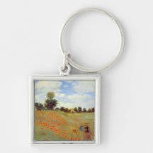 Champ des pavots, Claude Monet Porte-clefs