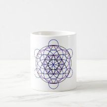 Champ humain d'énergie de Merkaba de nos 7 Chakras Mug À Café