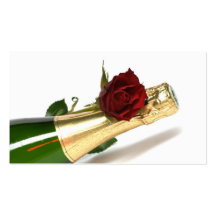champagne modèles de cartes de visite