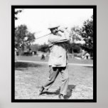 Champion 1914 de golf de rayon de Ted Posters