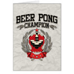 Champion de puanteur de bière carte