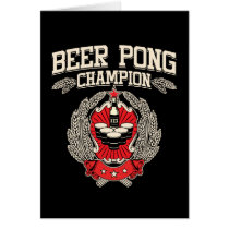 Champion de puanteur de bière cartes