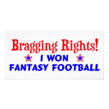 Champion du football d'imaginaire photocarte customisée