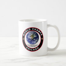 CHAMPIONS DU MONDE DE CHICAGO MUGS À CAFÉ