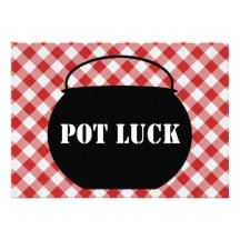 Chance de silo de pot de piment, rouge et par blan cartons d'invitation personnalisés