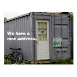 Changement d'adresse la carte postale : Véritable 