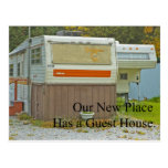 Changement d'adresse - maison de hôtes carte postale
