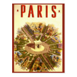 Changement d'adresse vintage, Paris, Arc de Triomp Carte Postale