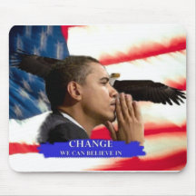 Changement d'Obama Tapis De Souris