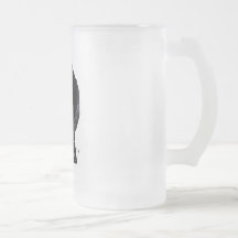 "Changement. ! "Tasse en verre givré
