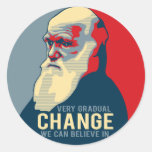 Changement très progressif que nous pouvons croire autocollants ronds