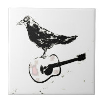 chanson de guitare de corbeau carreaux