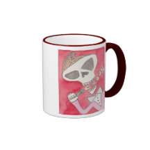 "Chantonnez" le squelette Mug À Café