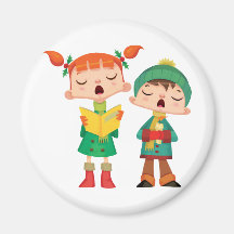 Chants de Noël de chant Aimants Pour Réfrigérateur