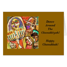 Chanukkah heureux : Festival des lumières juif Carte De Vœux