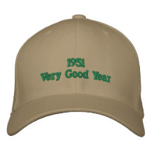 Chapeau 1951 brodé par année très bonne casquette brodée