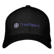 Chapeau adapté par sport vrai noir et bleu unisexe casquette de baseball