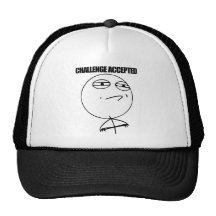 Chapeau admis par défi casquette