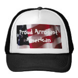 Chapeau américain arrogant fier casquettes