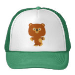 Chapeau autoritaire mignon d'ours de bande dessiné casquettes