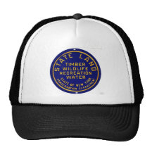 Chapeau avec le symbole de terre d'état de NY Casquette De Camionneur